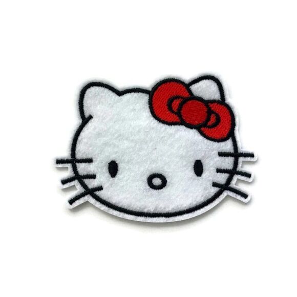 Hello Kitty Embroidered Patch - Picture 1 of 3